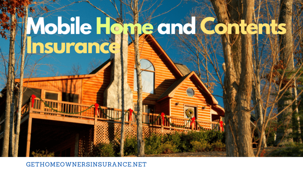 Mobile Home and Contents Insurance Get Best Compare Quotes